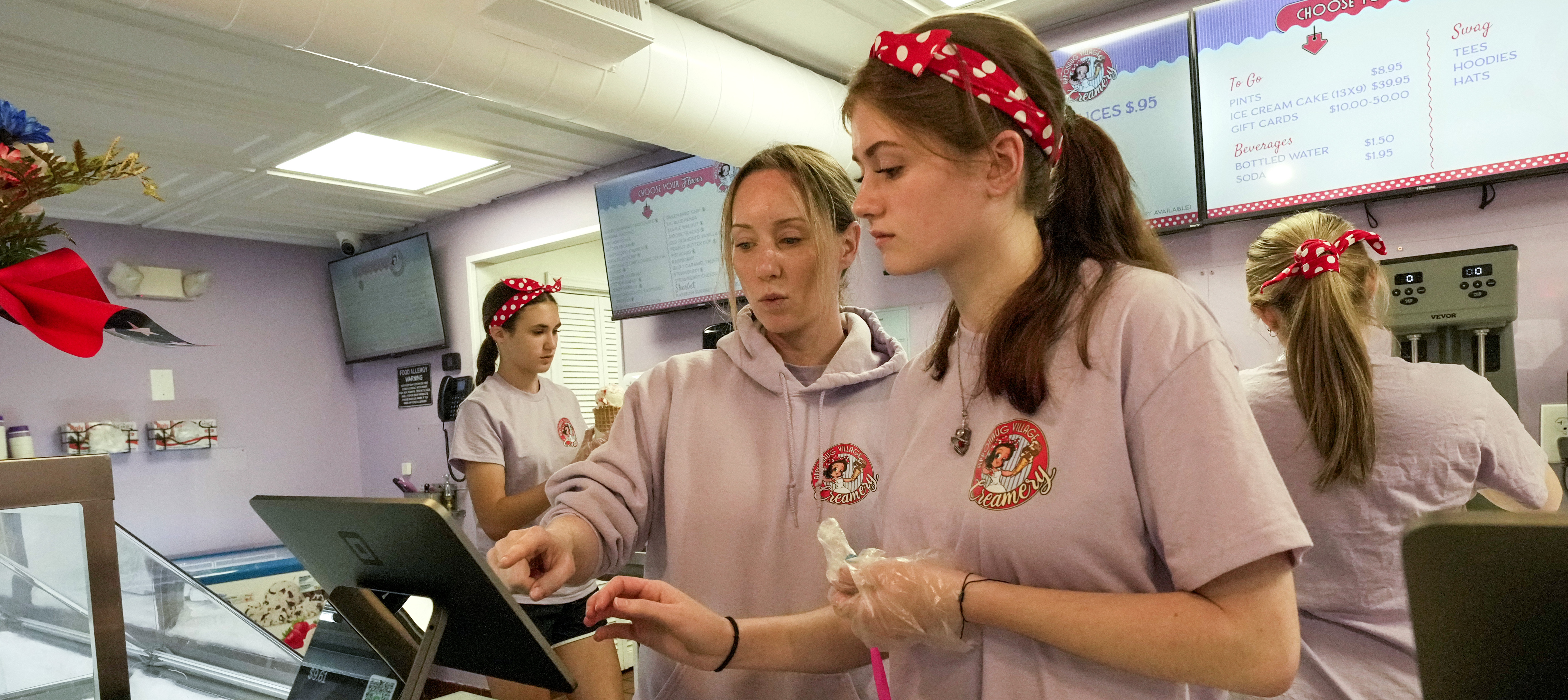 These teenagers are working a summer job in Warwick, Rhode Island — an increasingly rare opportunity for youth.