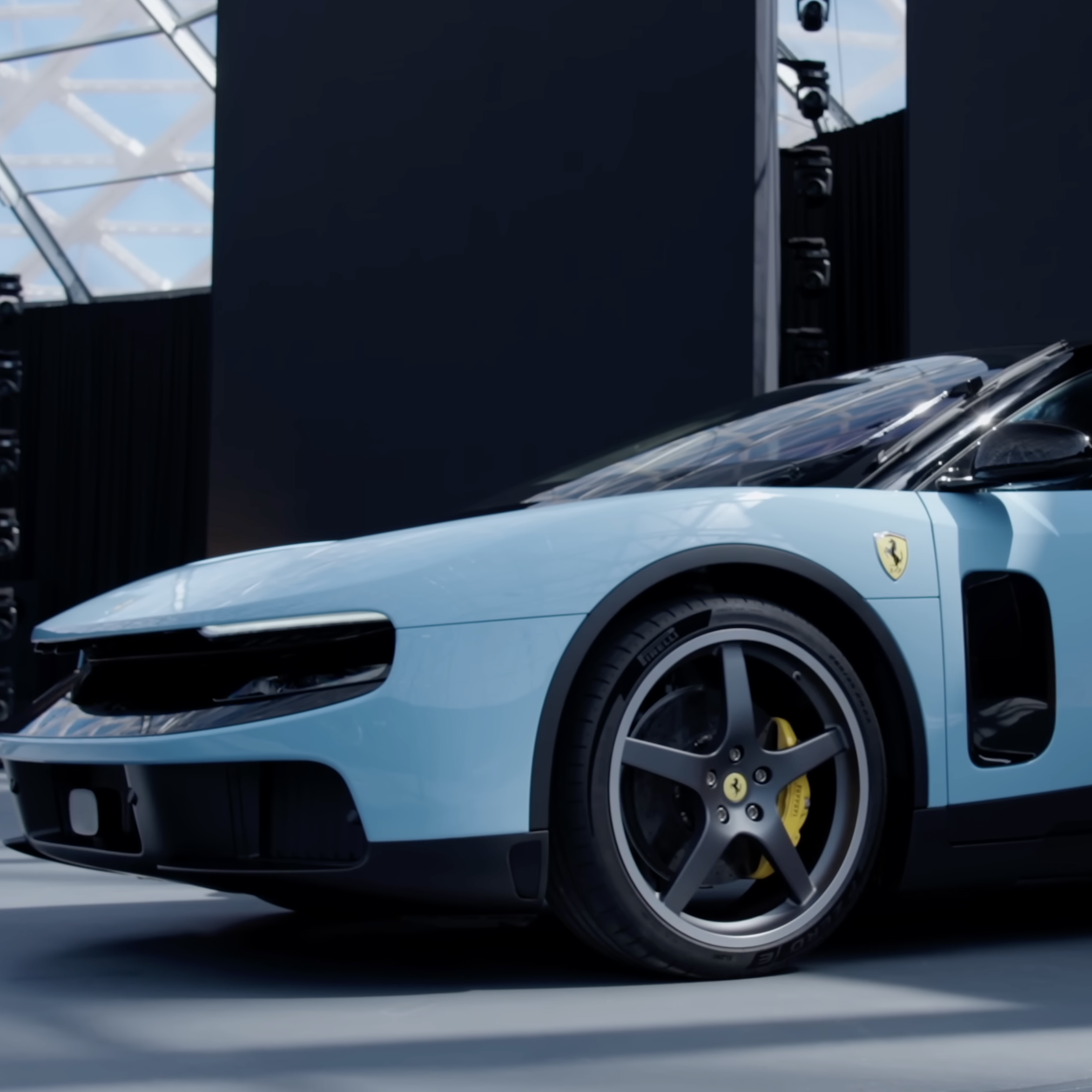 Top Gear shared a sneak peek of the new Ferrari Luce.