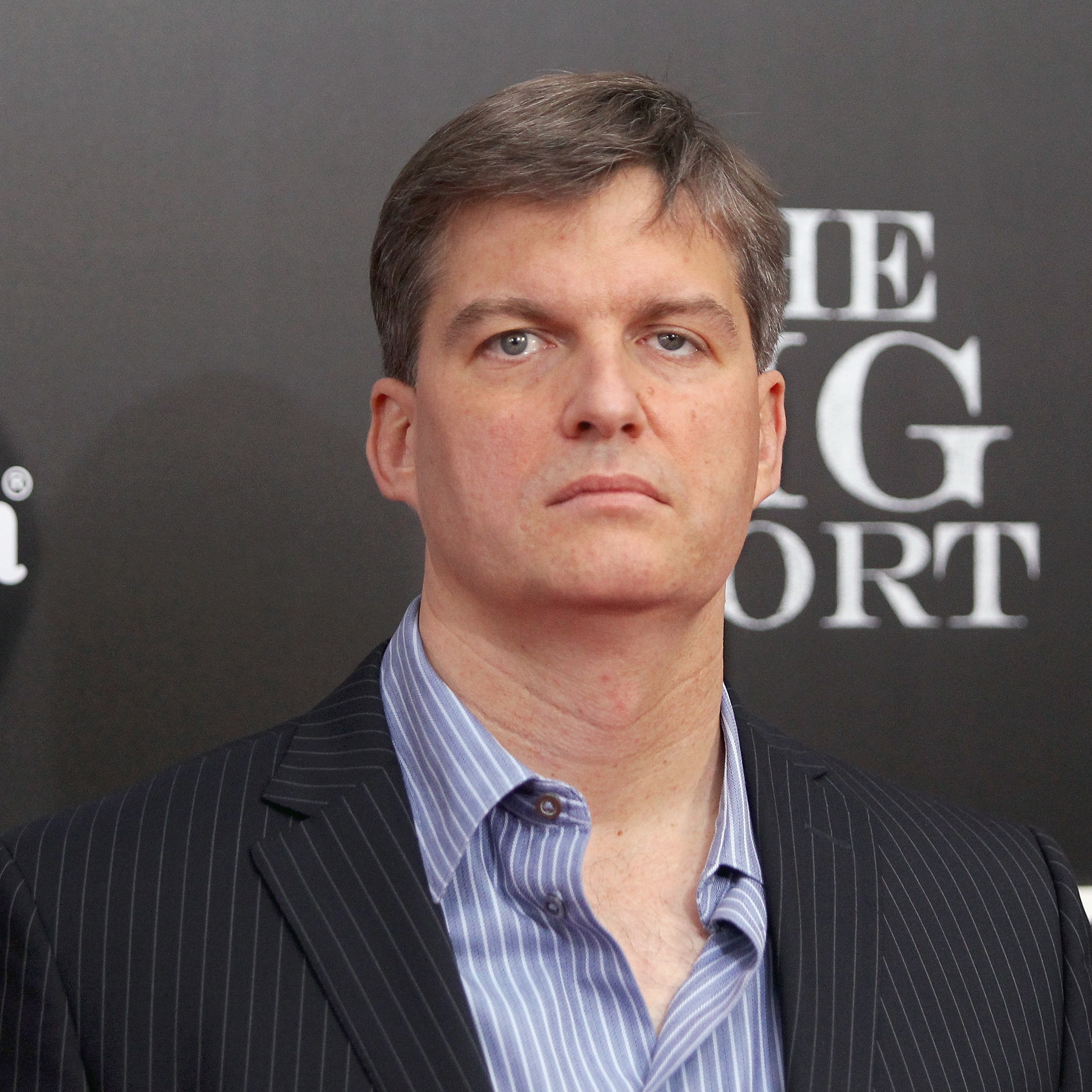 Michael Burry attends the "The Big Short" New York premiere.