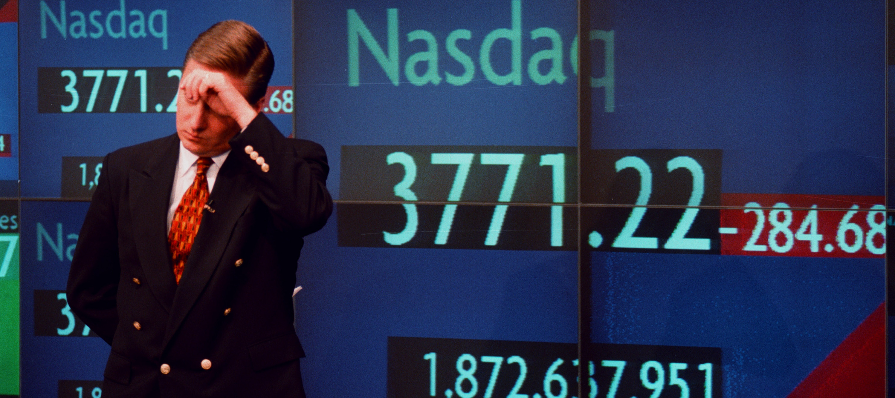 Today's likely overvalued technology stocks are triggering memories of the dramatic dot-com crash in April 2000.