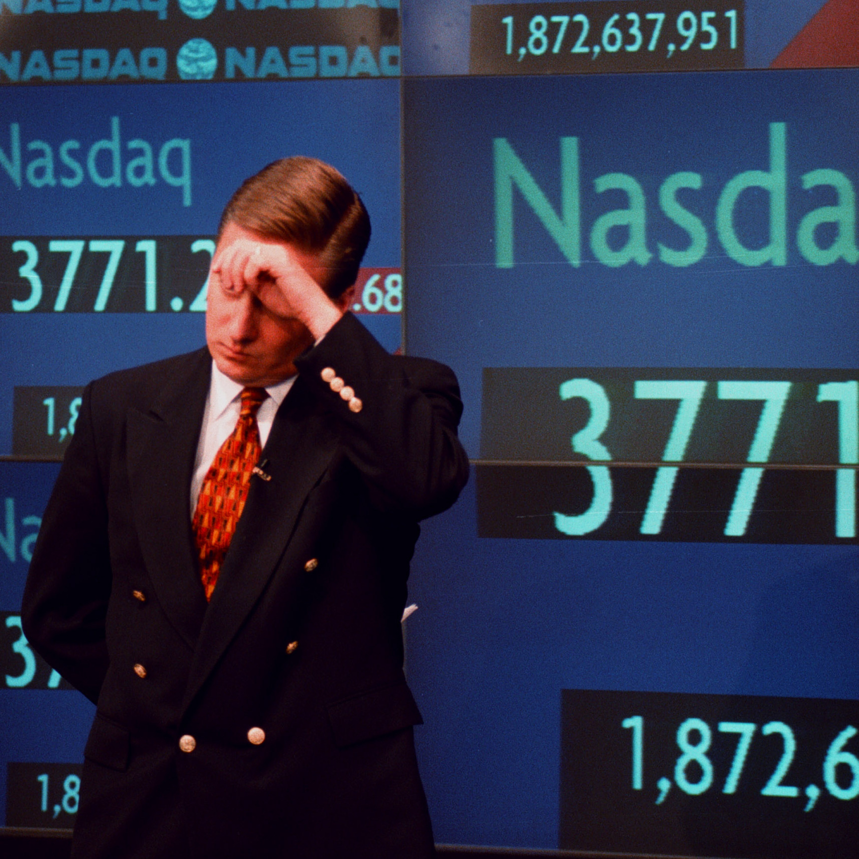 Today's likely overvalued technology stocks are triggering memories of the dramatic dot-com crash in April 2000.