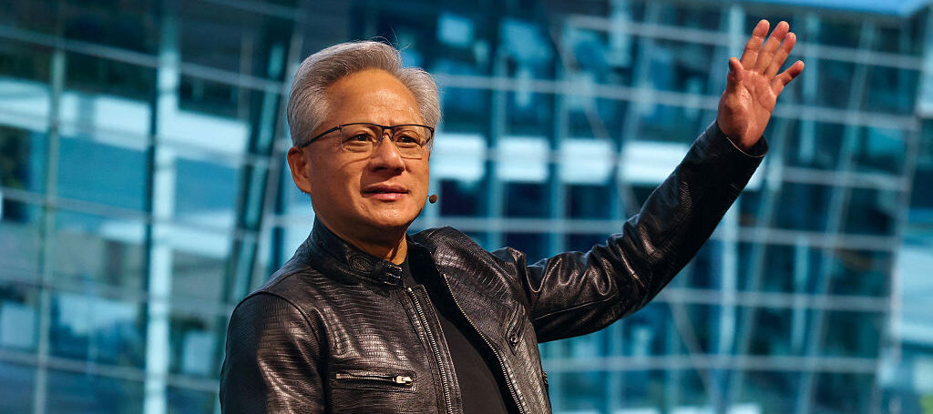 A photo of Jensen Huang