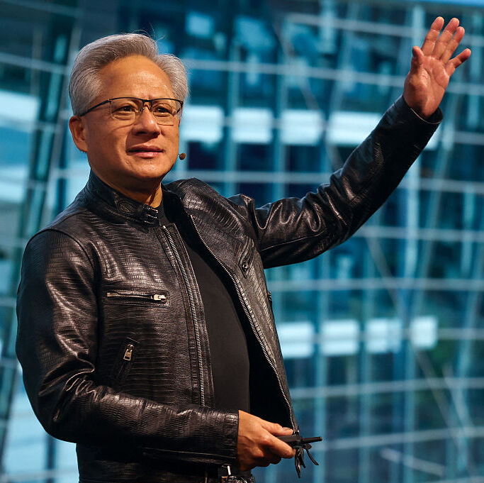 A photo of Jensen Huang