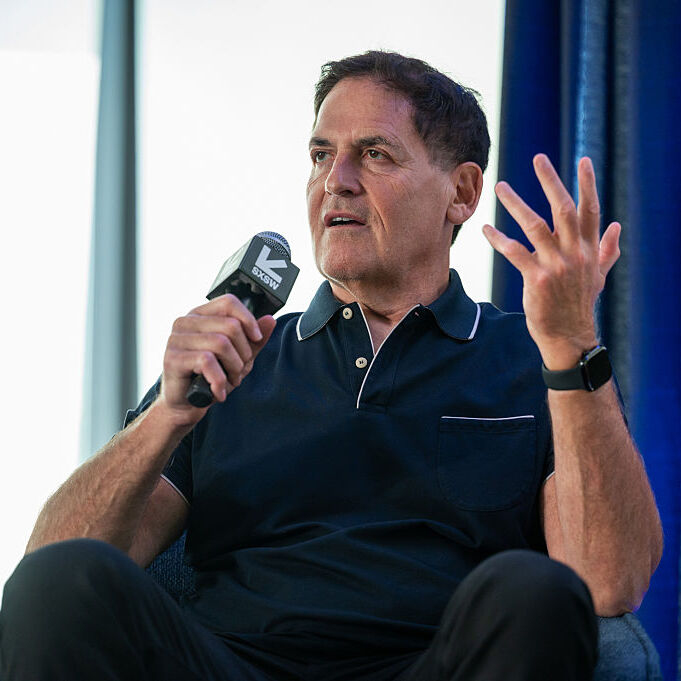 A photo of Mark Cuban