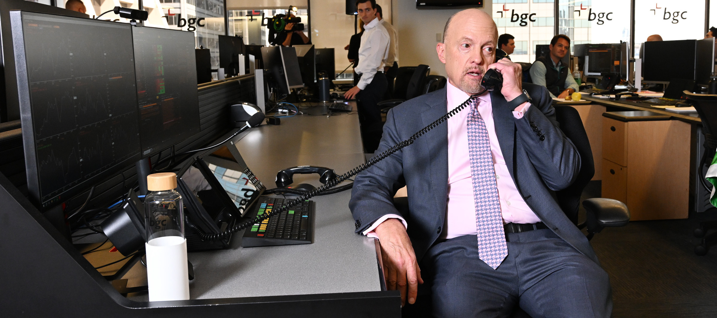 Jim Cramer attends Charity Day 2024 hosted by The Cantor Fitzgerald Relief Fund.