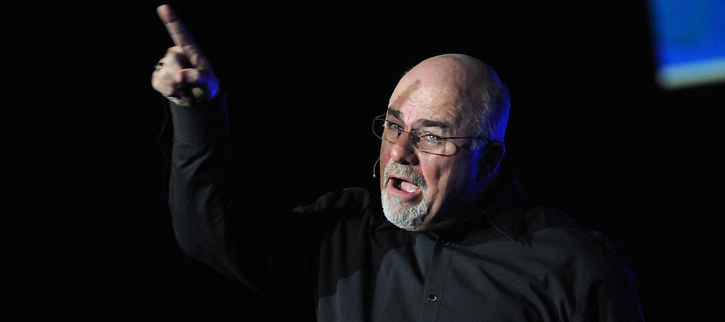 Personal finance expert Dave Ramsey onstage in Oklahoma City