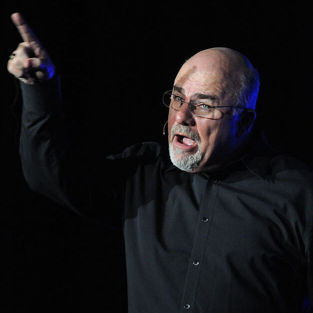 Personal finance expert Dave Ramsey onstage in Oklahoma City