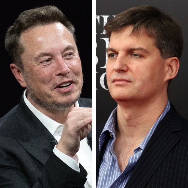 SpaceX CEO Elon Musk and investor Michael Burry are at odds over the company's valuation.