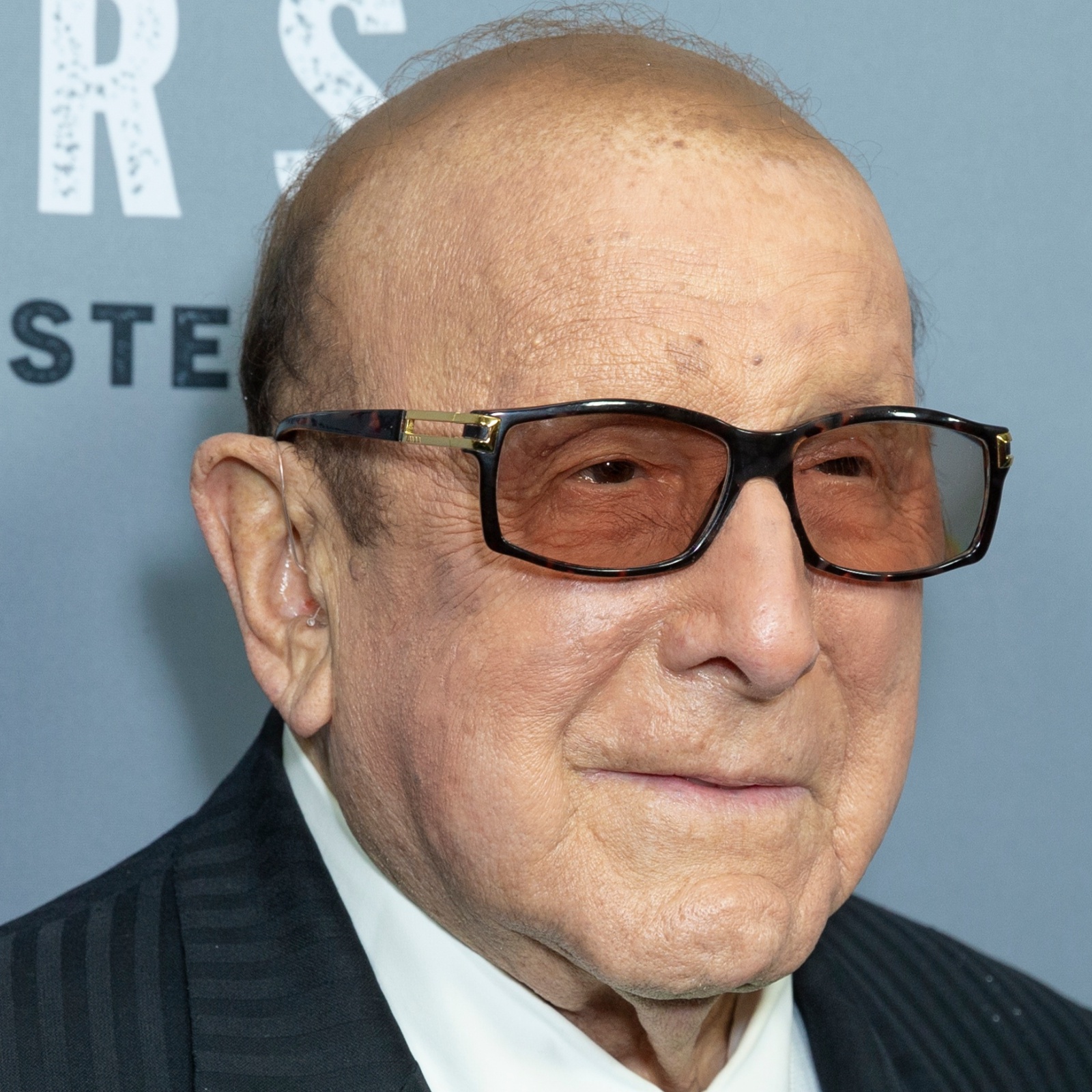 A close-up of Clive Davis