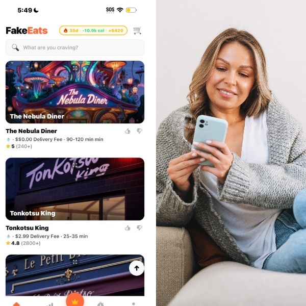Fake shopping apps aim to help real overspenders.
