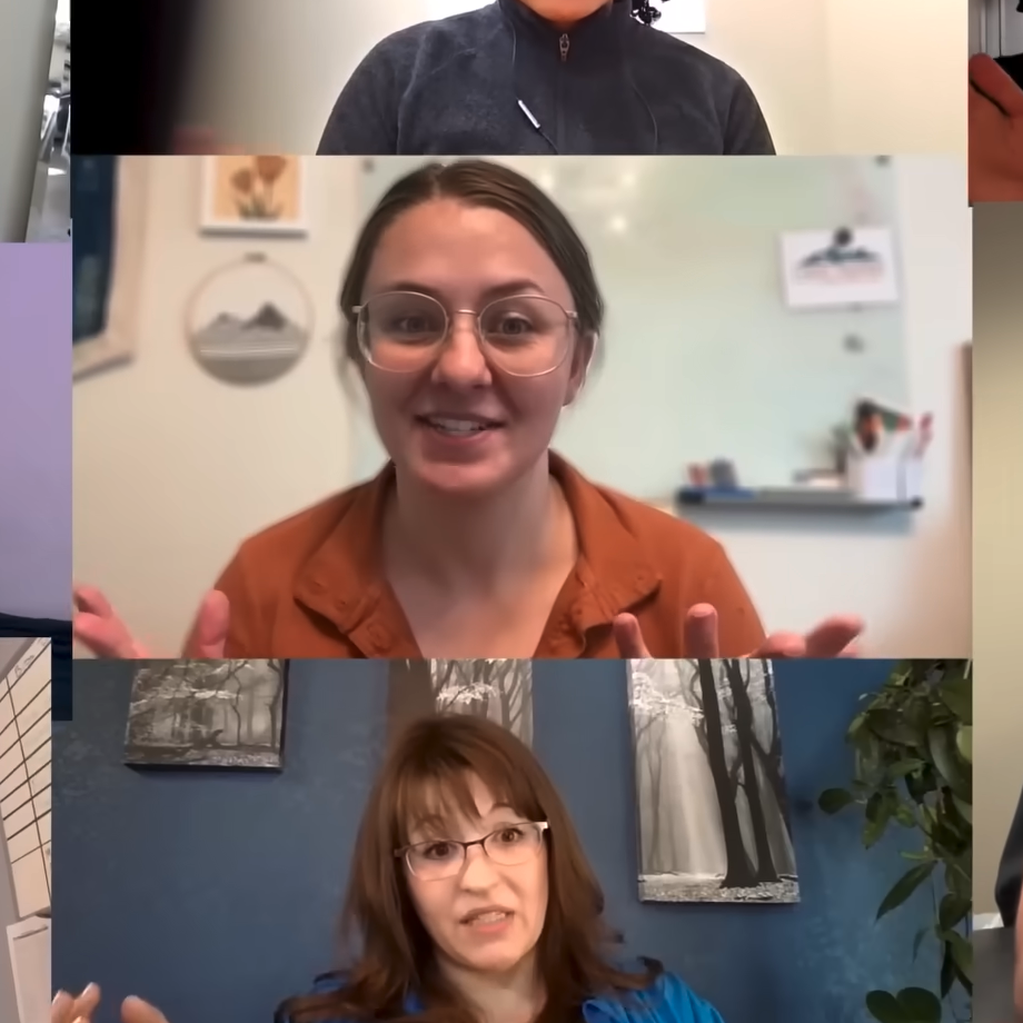 A screenshot of multiple victims of the Yotta fallout from a More Perfect Union documentary.