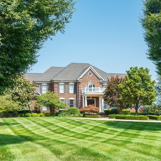 A photo of a wealthy home