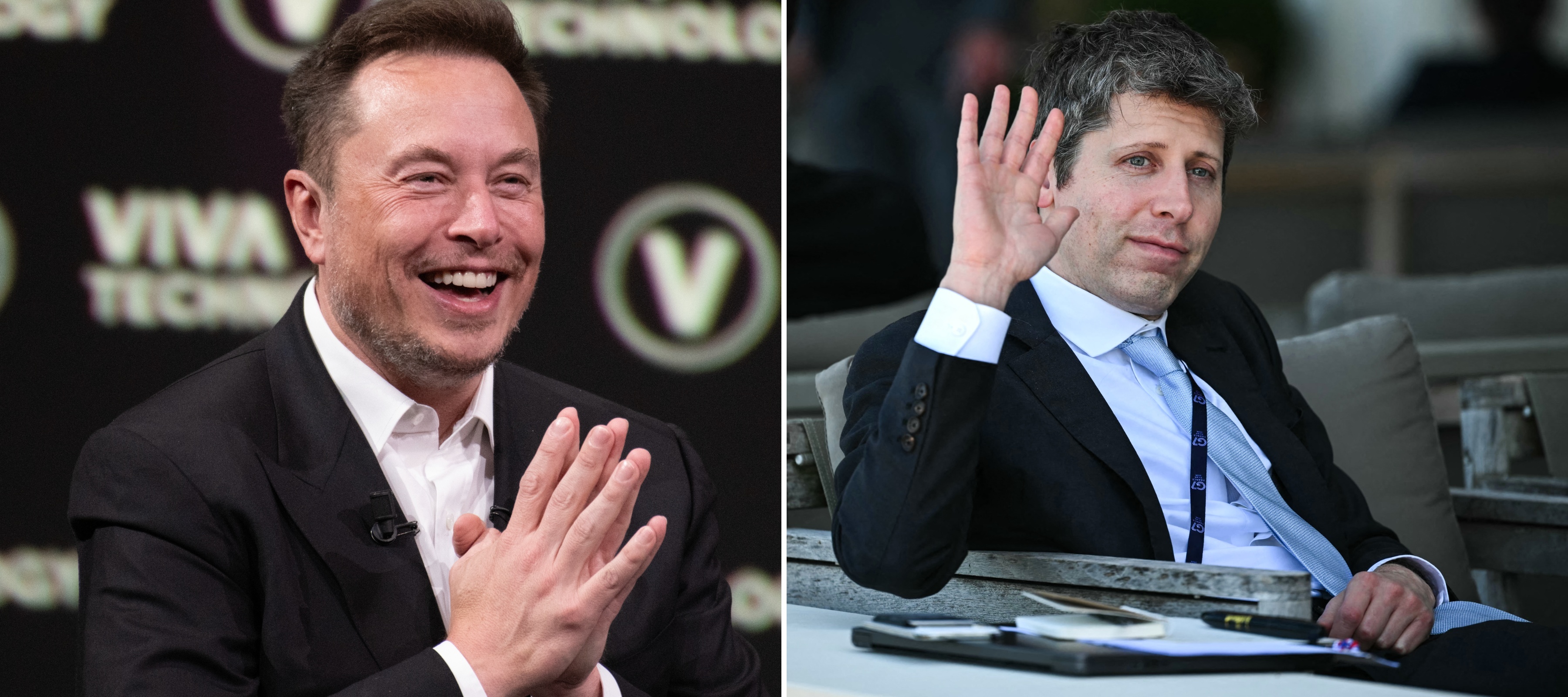 Elon Musk and Sam Altman, about to enter index funds through rule changes.
