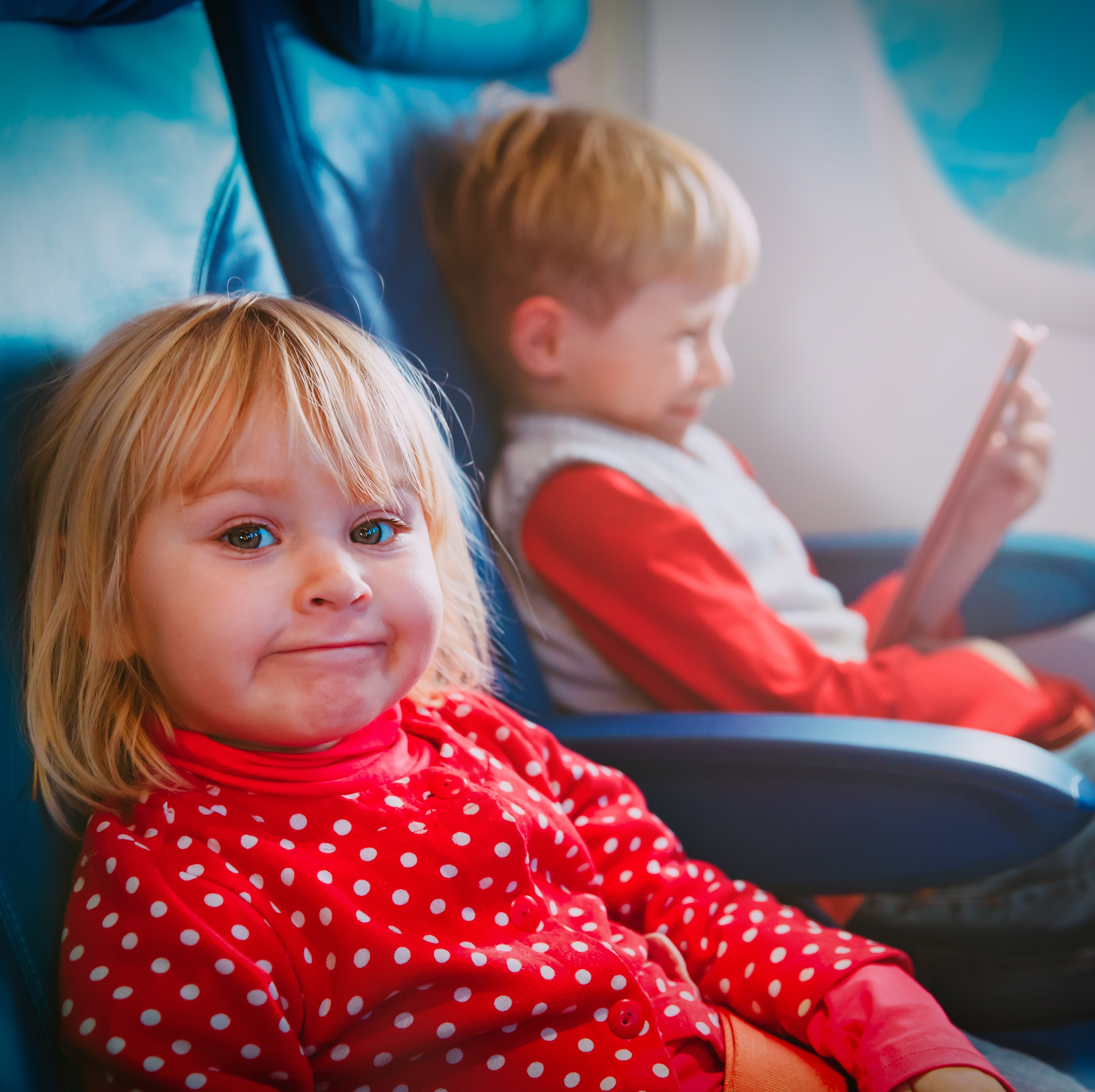 Children were previously separated from their families on the airline until this policy was implemented — under protest.