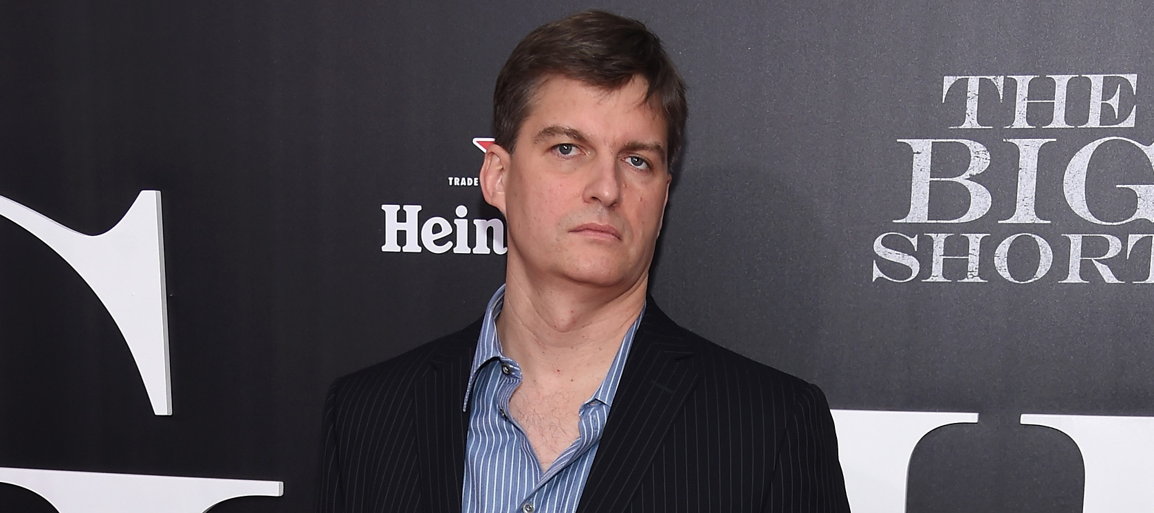 Michael Burry attends the premiere of "The Big Short" at Ziegfeld Theatre.