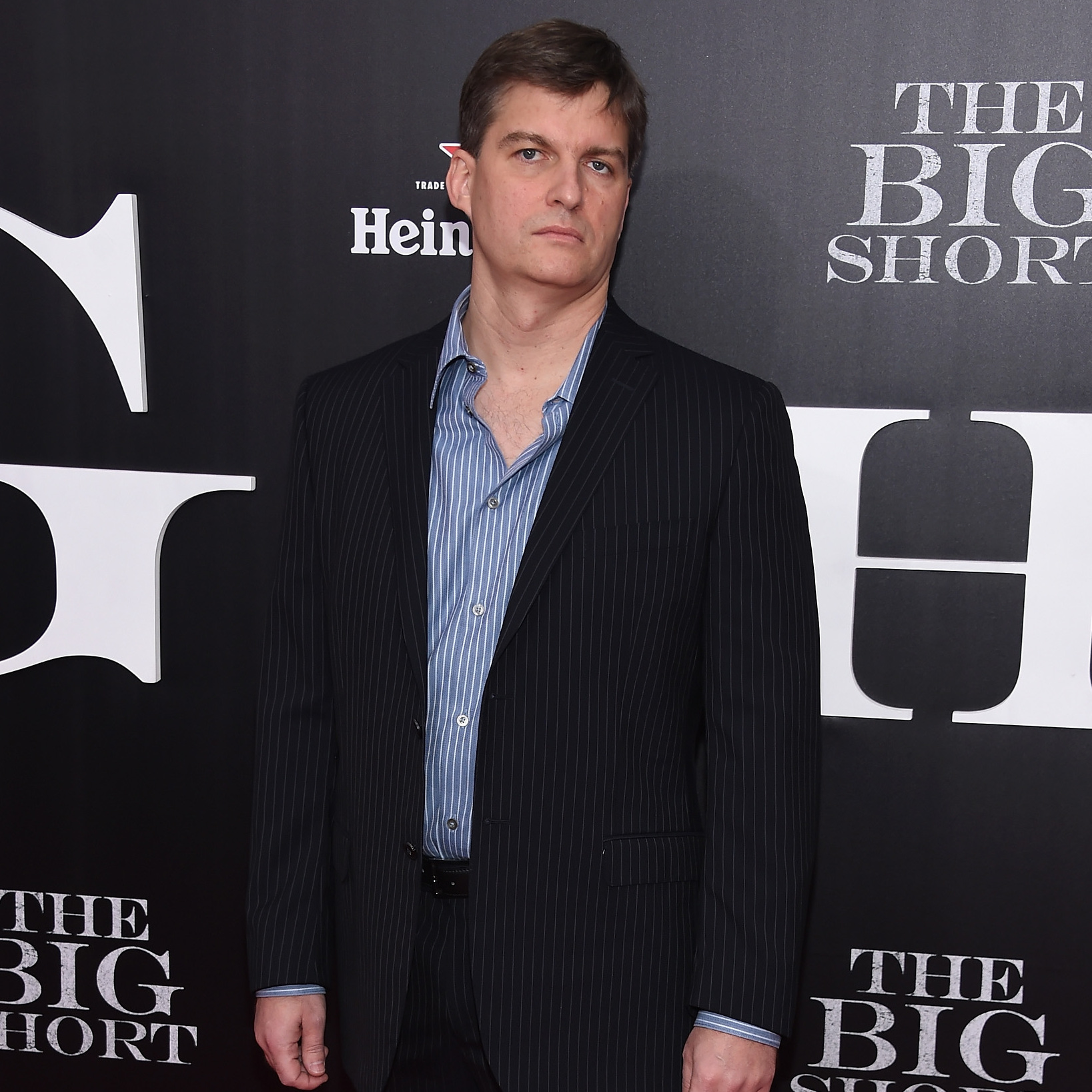 Michael Burry attends the premiere of "The Big Short" at Ziegfeld Theatre.
