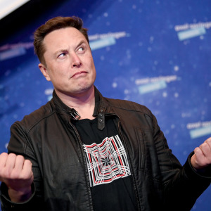 A photo of Elon Musk