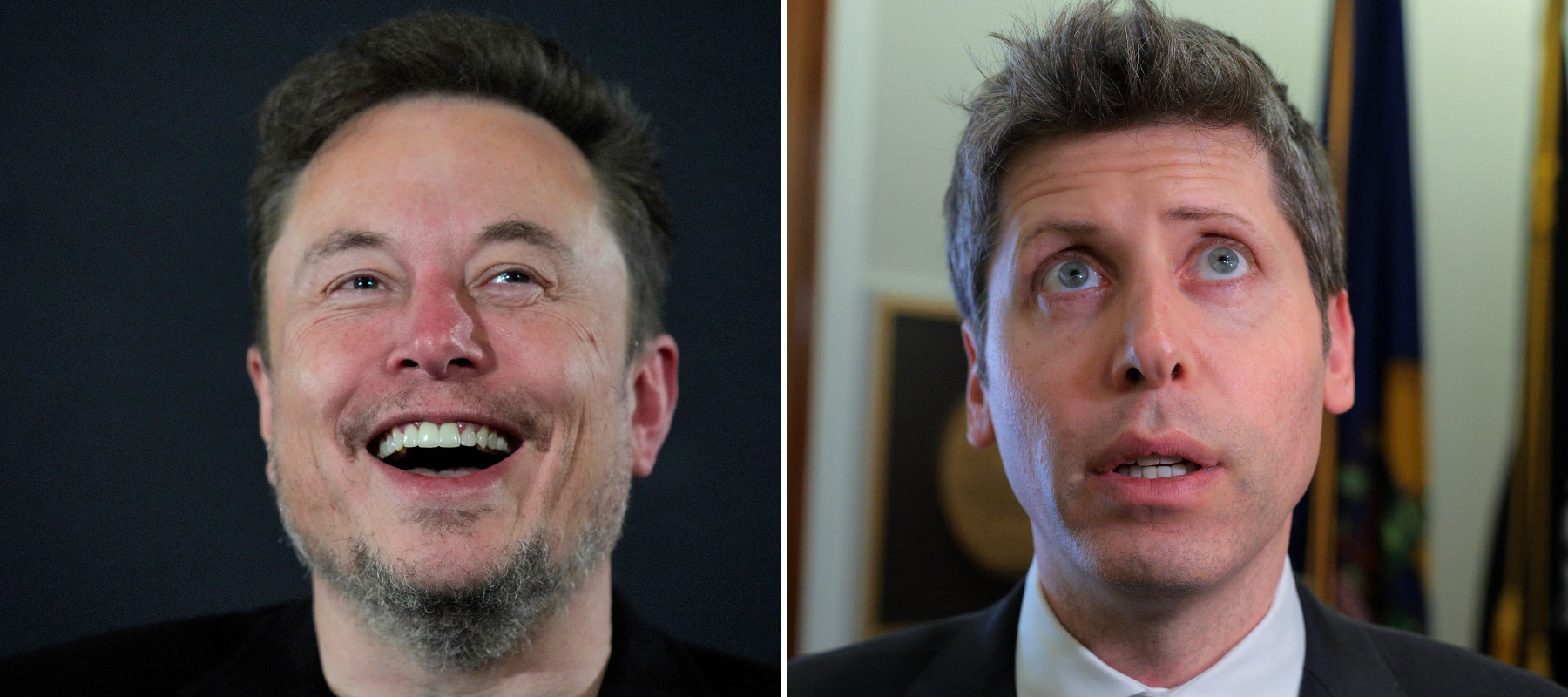 Elon Musk and Sam Altman