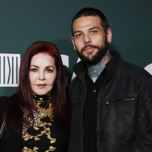 Priscilla Presley and her son, Navarone Garibaldi