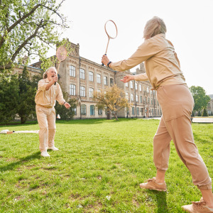 seniors playing