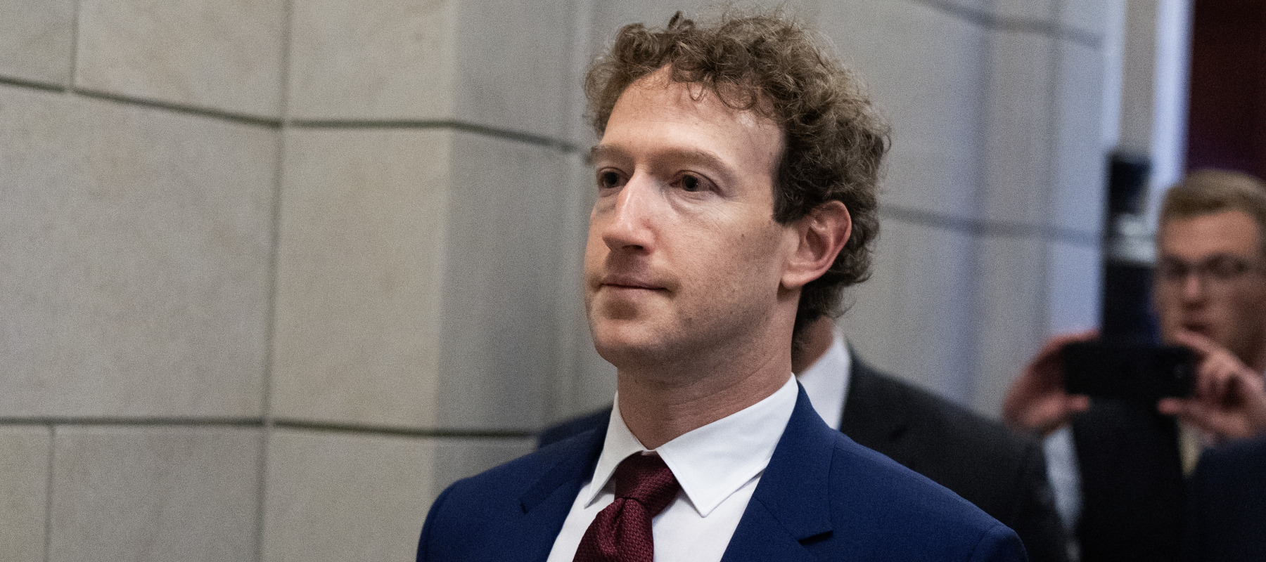 Mark Zuckerberg, CEO of Meta, at the U.S. Capitol in March 2026.
