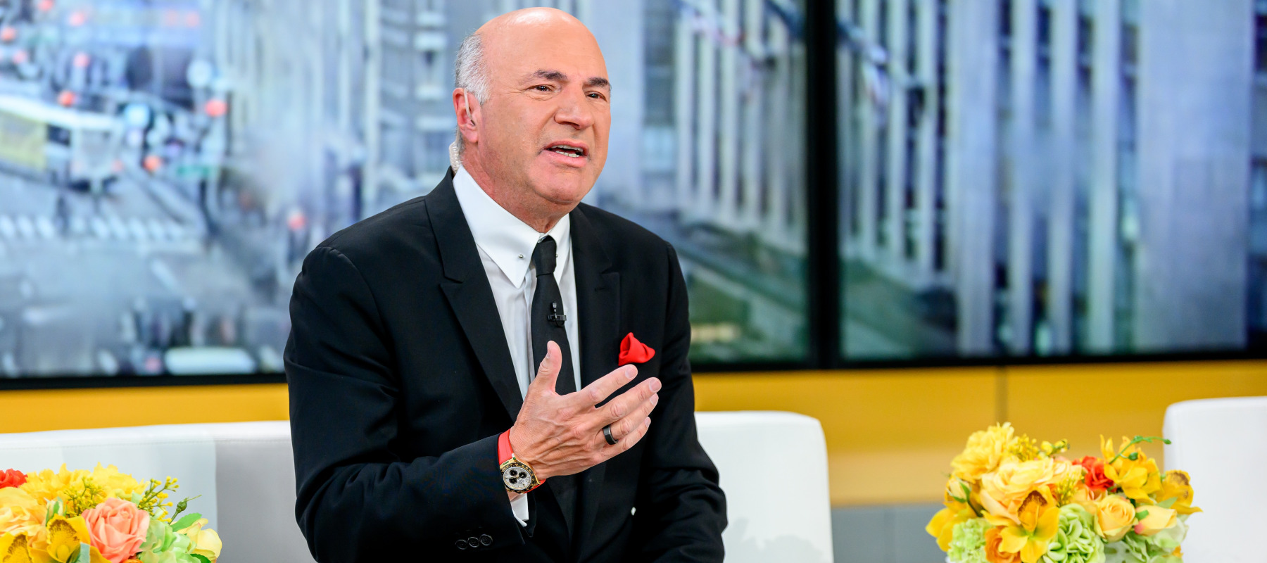 Kevin O'Leary during a visit to "Outnumbered" at Fox News Channel Studio