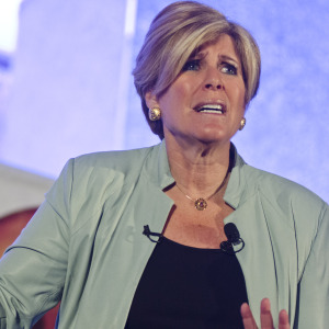 Suzie Orman speaks during the 4th Annual Get Radical Women's conference at the Hyatt Regency in 2012.