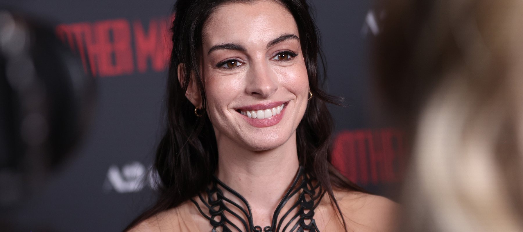 Anne Hathaway at film screening
