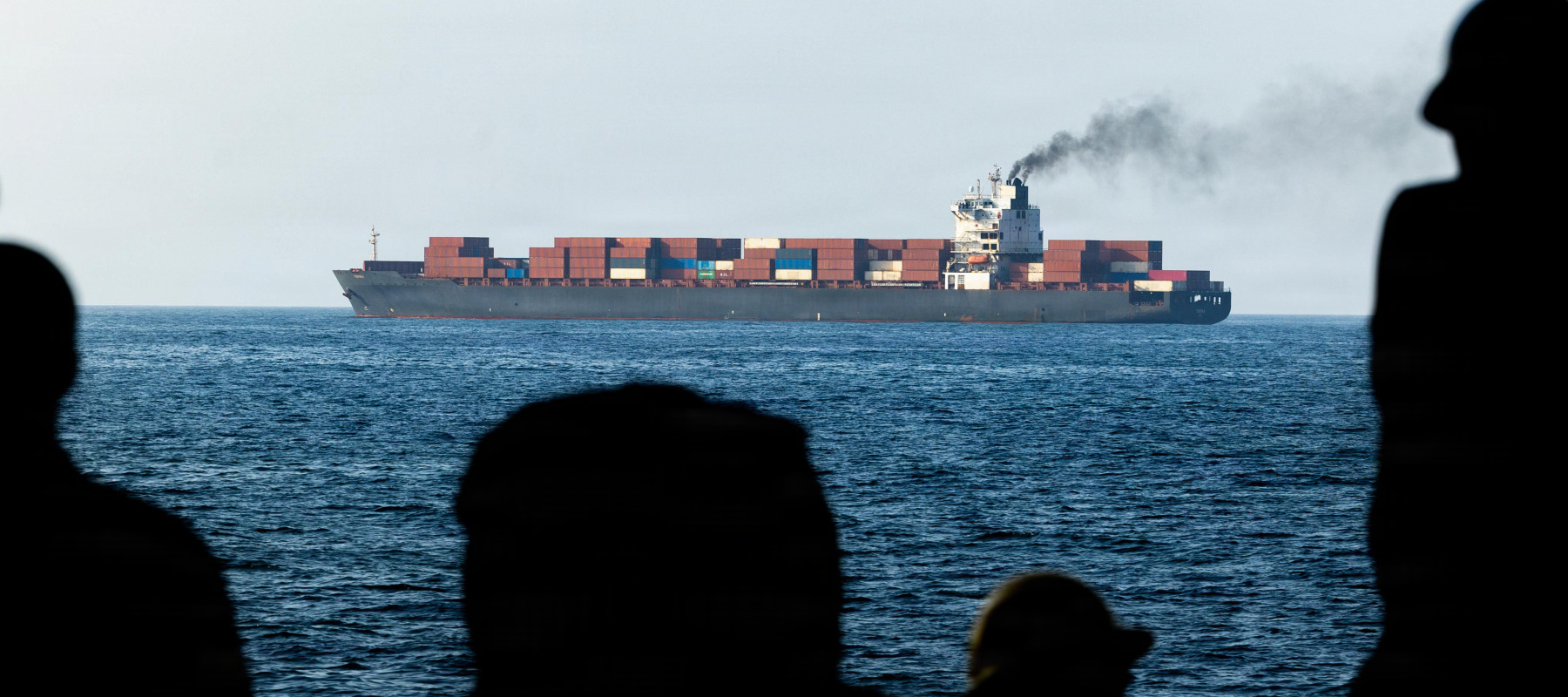 U.S. forces patrol the Arabian Sea near M/V Touska on April 20, 2026