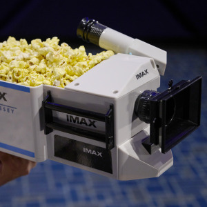 The camera popcorn bucket for The Odyssey.