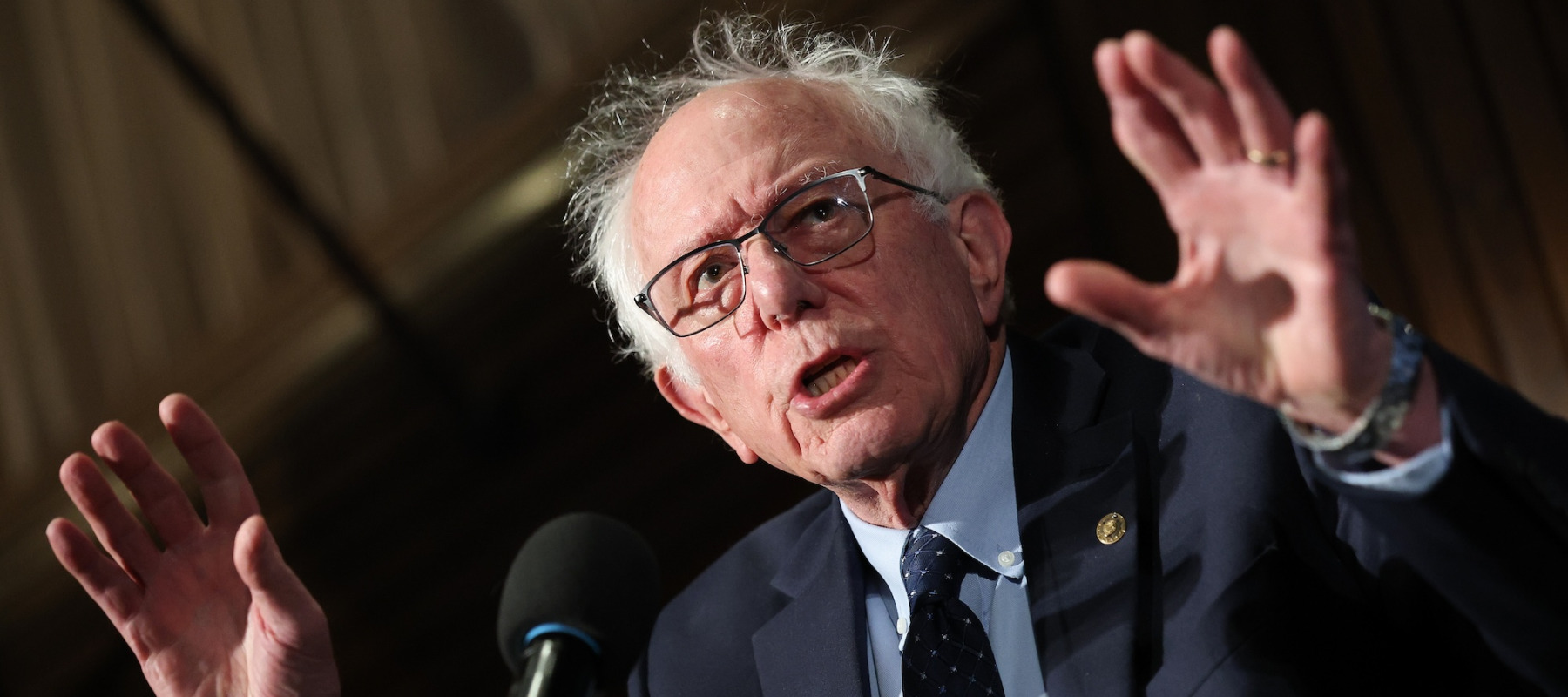 A photo of Bernie Sanders