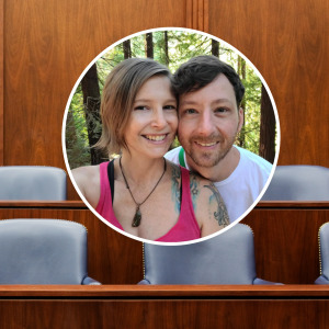 couple and jury background