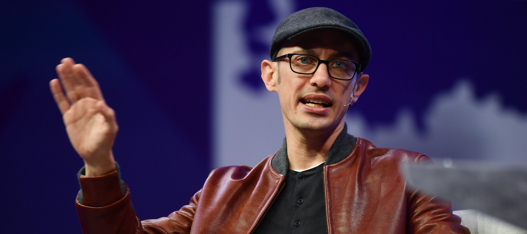 Tobias Lütke, CEO, Shopify, on Centre Stage during day two of Collision 2019 at Enercare Center in Toronto.