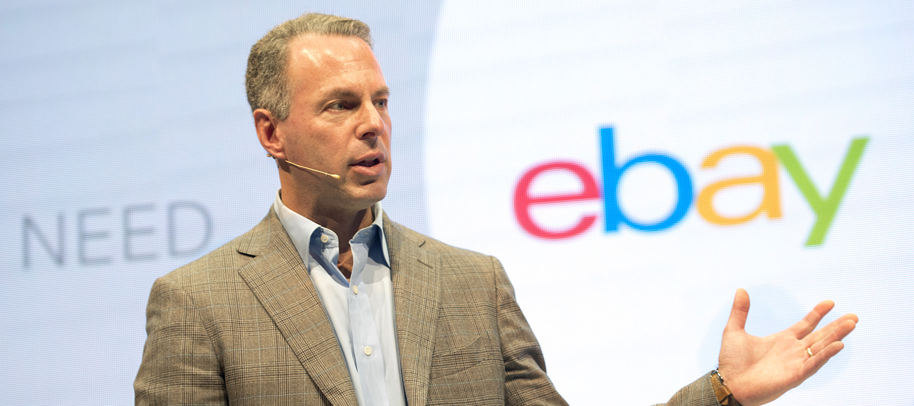 Former eBay CEO Devin Wenig, seen here in 2013, was personally ordered to pay $2 million to the journalists.