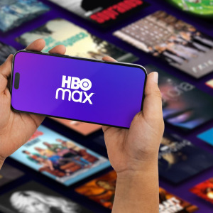 A photo of HBO Max on a smartphone