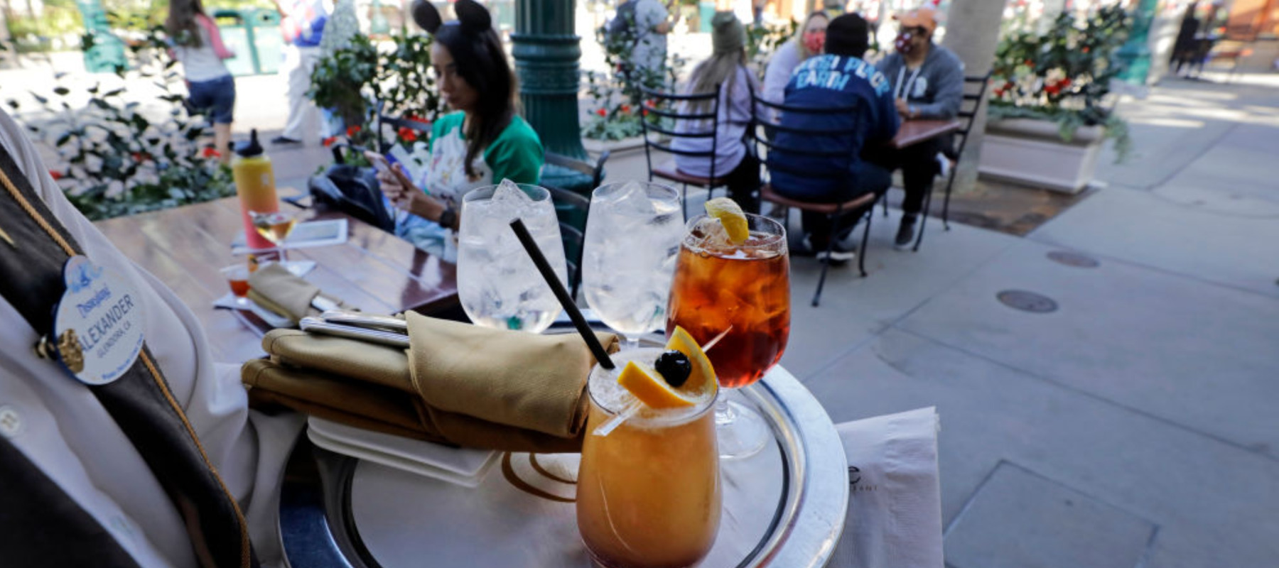 Photo of cocktails at Disneyland