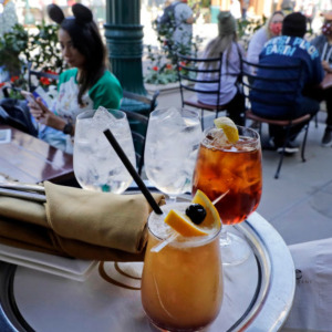 Photo of cocktails at Disneyland
