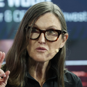Cathie Wood, Founder &amp; CEO, Ark Invest, speaks during the second day of the FII PRIORITY Summit held at the Faena Hotel in 2025 in Miami.