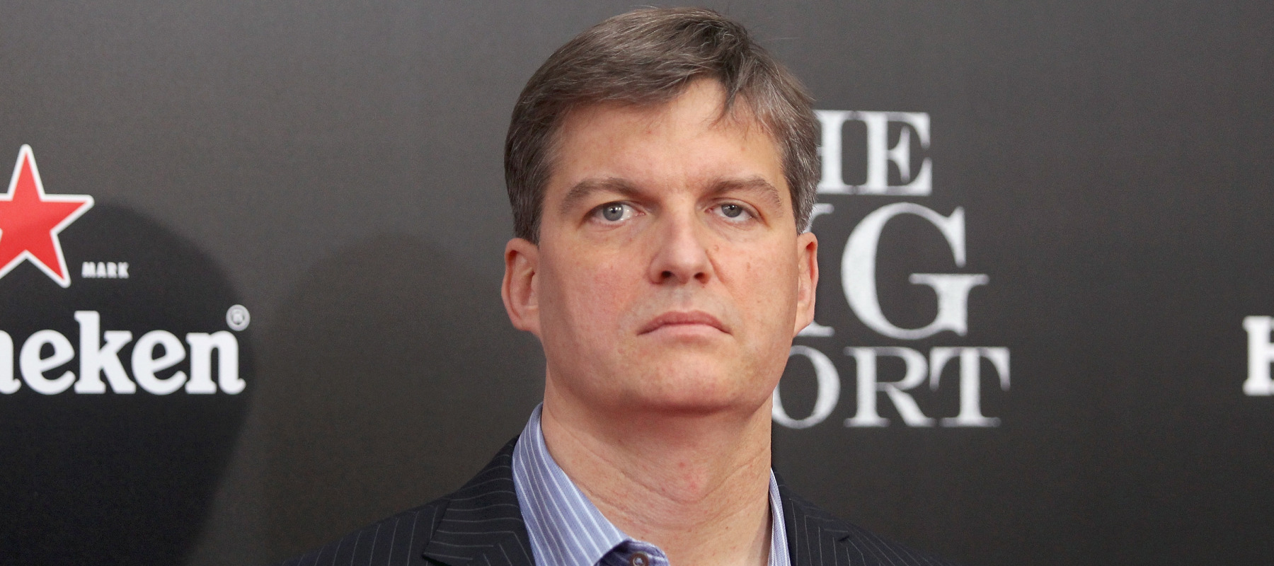 Michael Burry attends the "The Big Short" New York premiere on November 23, 2015.