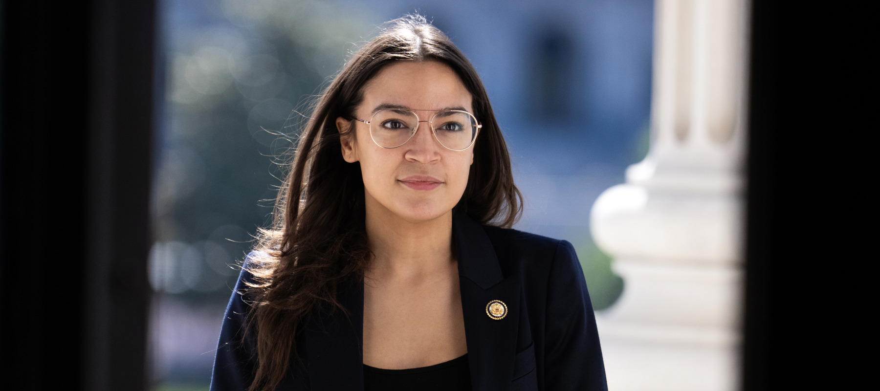 Rep. Alexandria Ocasio-Cortez, D-N.Y., arrives to the U.S. Capitol for the last votes of the week on Friday, May 15, 2026.