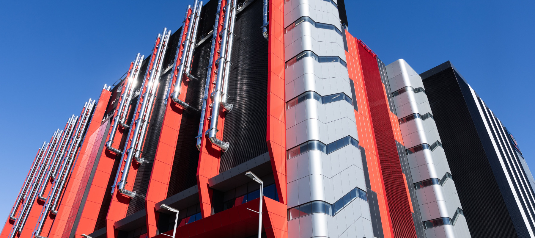 Part of a gigantic new $7-billion data centre built by OpenAI in Sydney, Australia.