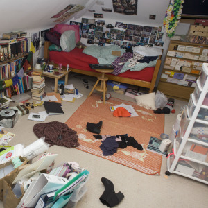 Does your teenagers dorm look like this? If so, they're not alone.