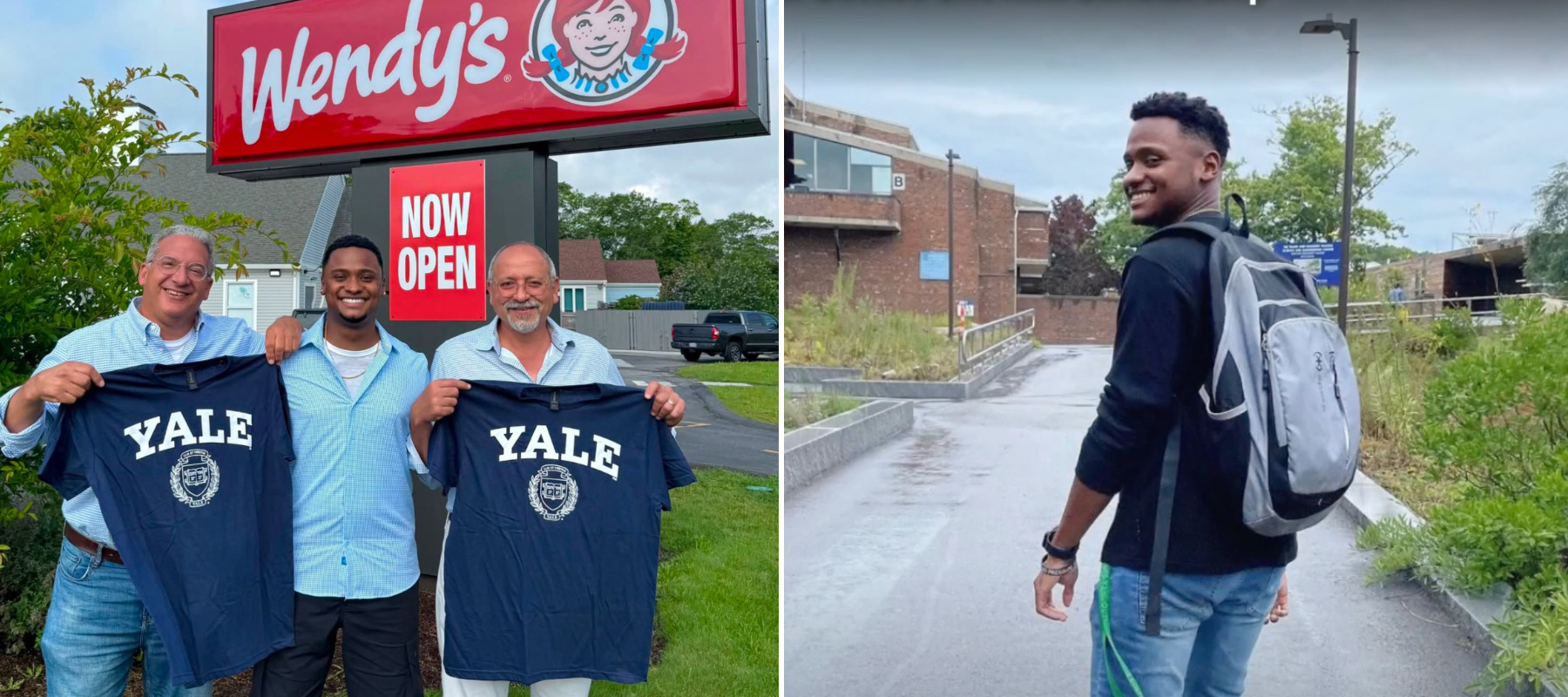 Photo of Thalles Winner DeSouza, whose Wendy's bosses helped him land at Yale