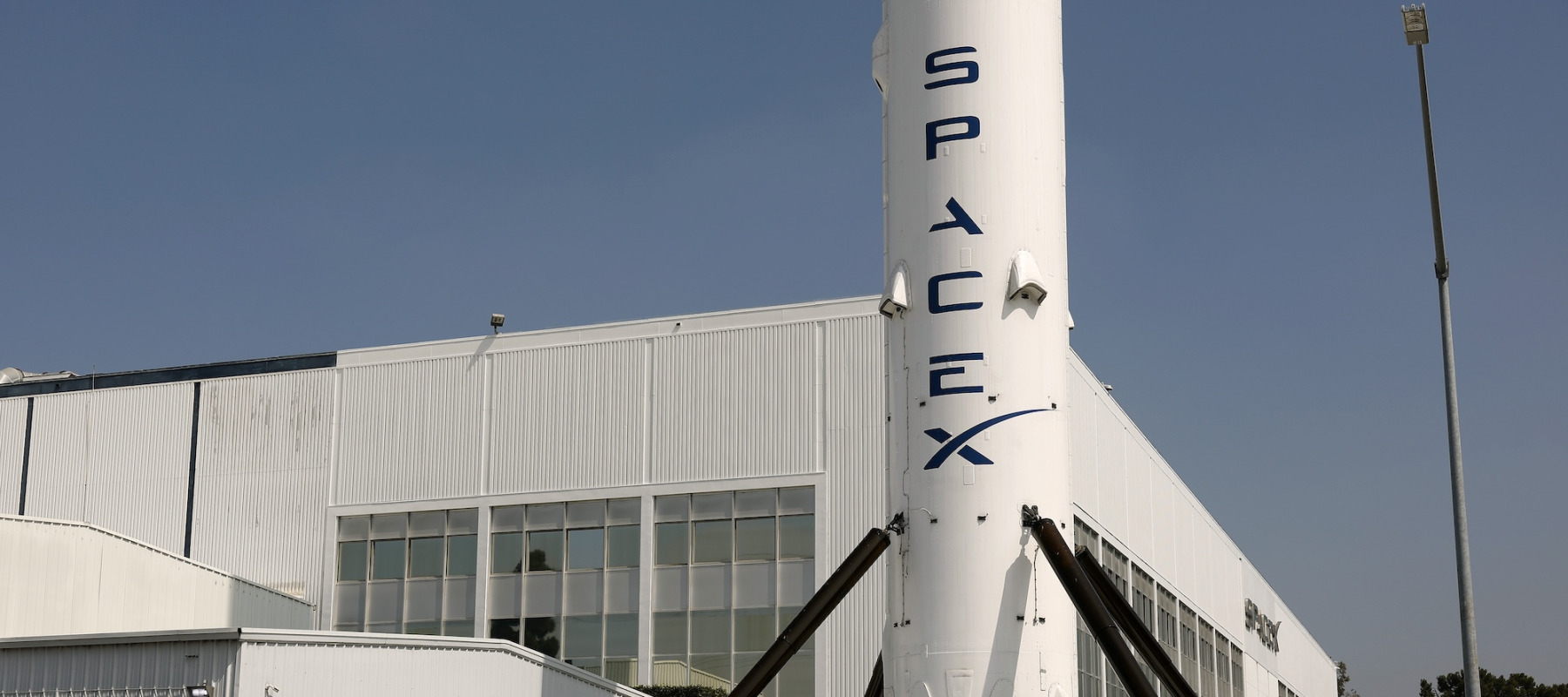 A photo of SpaceX