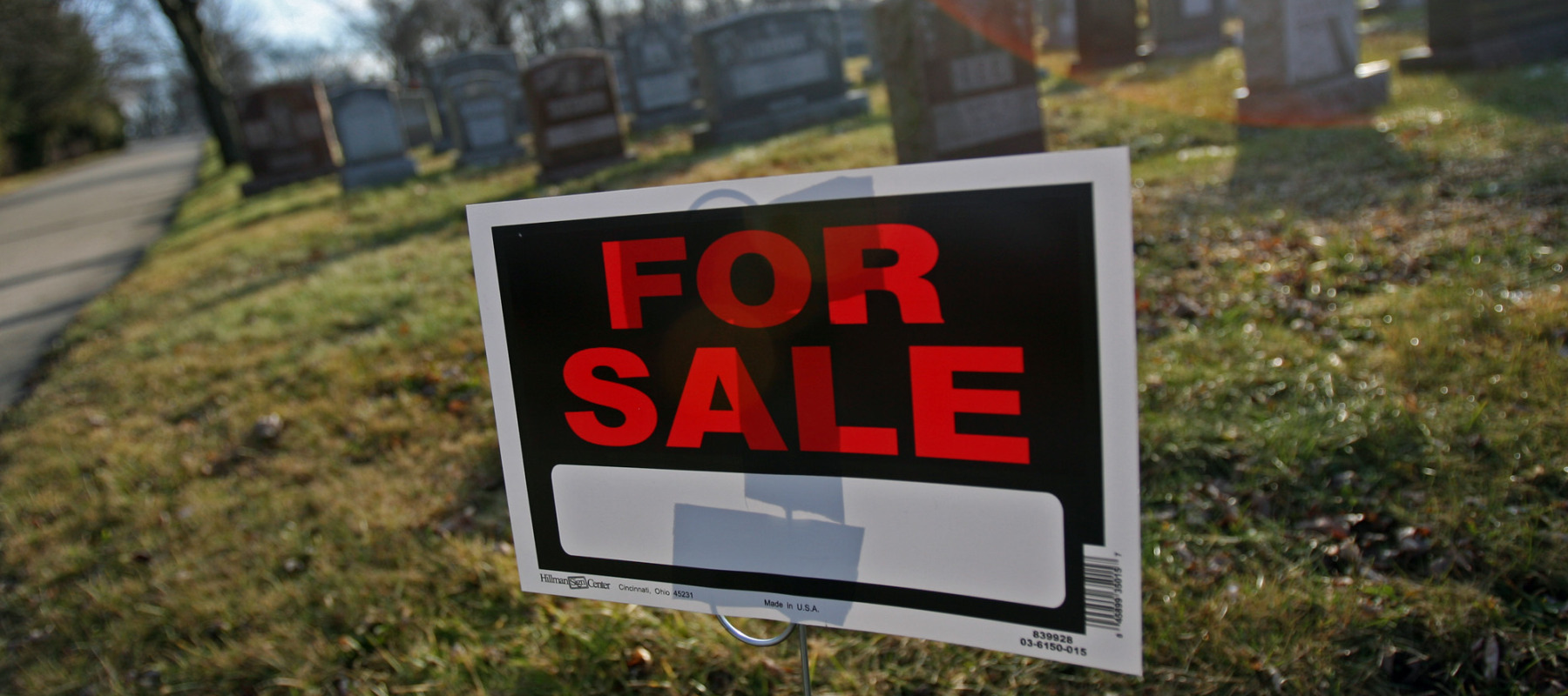 Cemetery plots can be hard to offload, but once you do, it can be a windfall.