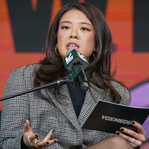 Vivian Tu speaks onstage during the "Networth And Chill" featured session during the 2026 SXSW Conference.
