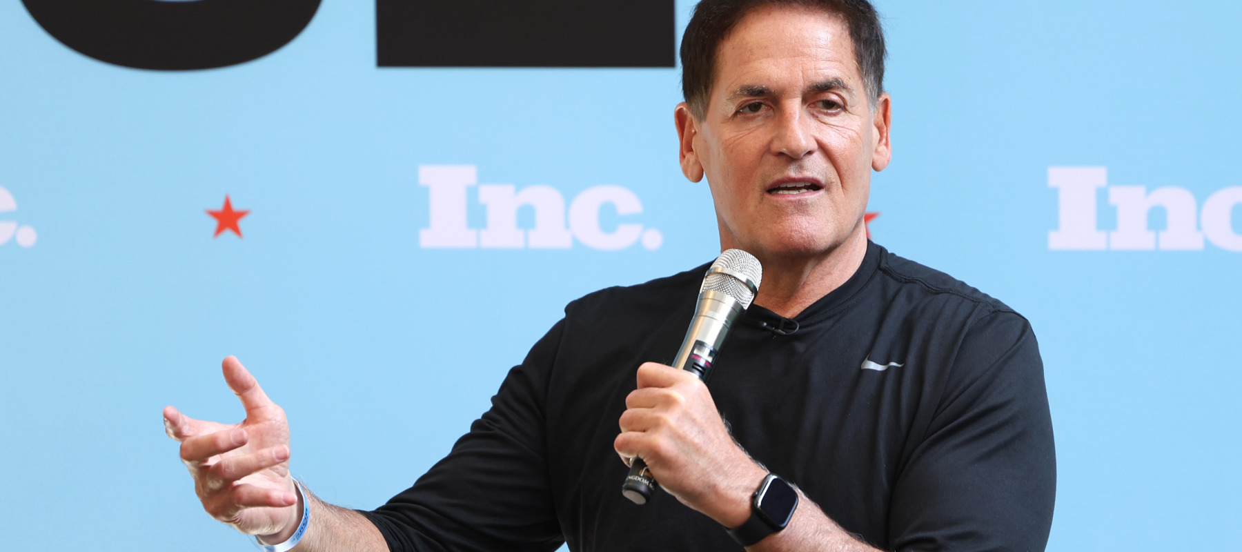 Mark Cuban speaks during Inc. Founders House Presents "In Conversation With Mark Cuban."