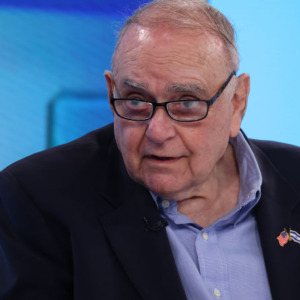 Leon Cooperman, Omega Family Office CEO on set of "The Claman Countdown" at Fox Business Network Studios on September 17, 2024 in New York City.