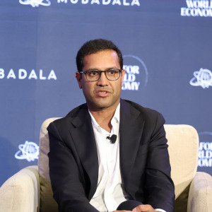 Vishal Garg (Founder and CEO - Better) speaks on stage during Semafor World Economy 2026 in April.