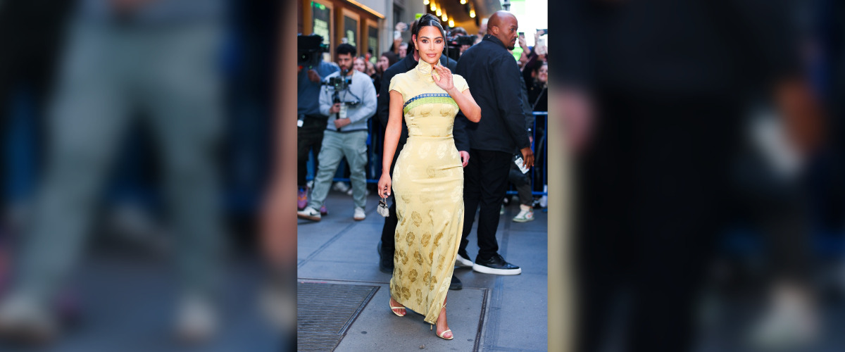 Kim Kardashian visits 'The Fear of 13' on Broadway